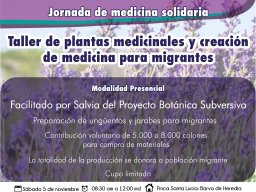 taller medicina solidaria - 2022